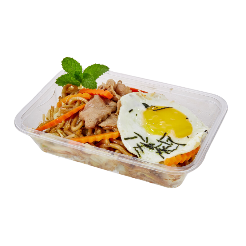 กล่องอาหารไมโครเวฟ PP 500 มล. (TUB K500)