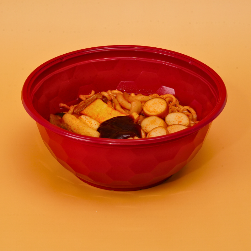 PP MICROWAVE Bowl (Red) 750ml Rim Diameter 165 mm