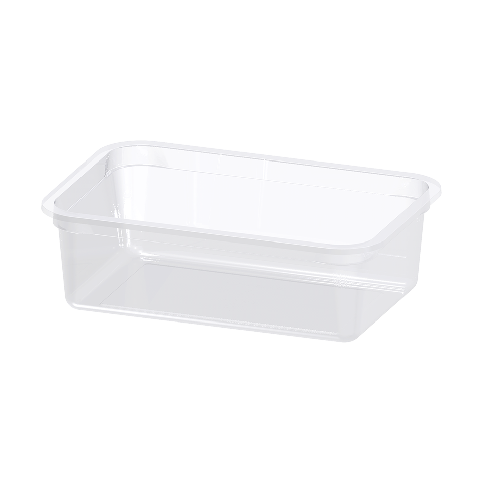 กล่องอาหารย่อยสลายได้ PLA 750 มล. (TUB K750)