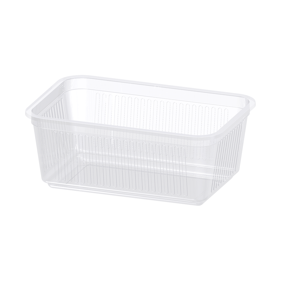 กล่องอาหารย่อยสลายได้ PLA 1000 มล. (TUB V1000)